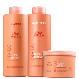 Kit Wella Professionals Invigo Nutri-Enrich Salon Trio (3 Produtos)